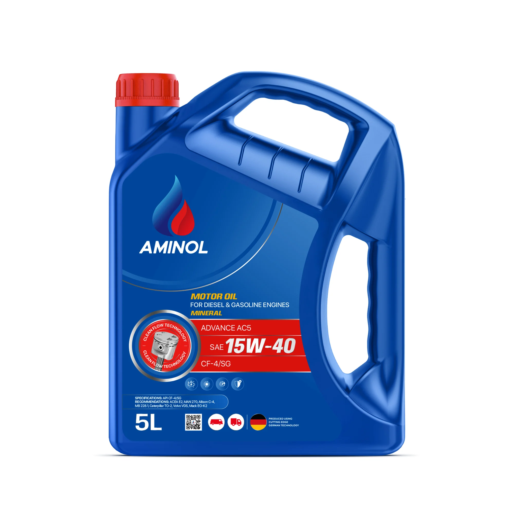 Aminol™ Advance AC5 15W-40 CF-4/SG