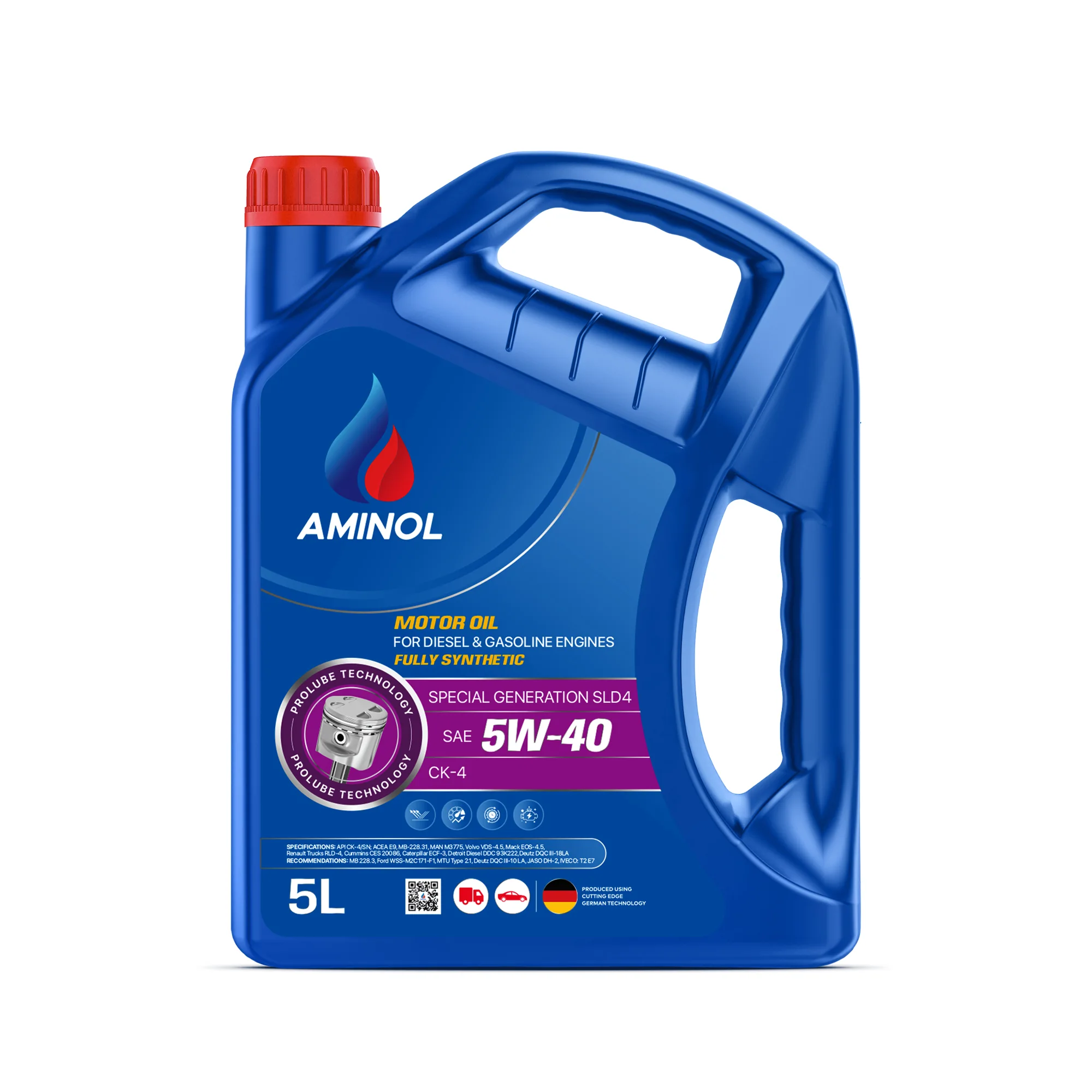 Aminol™ Special Generation SLD4 5W-40 CK-4
