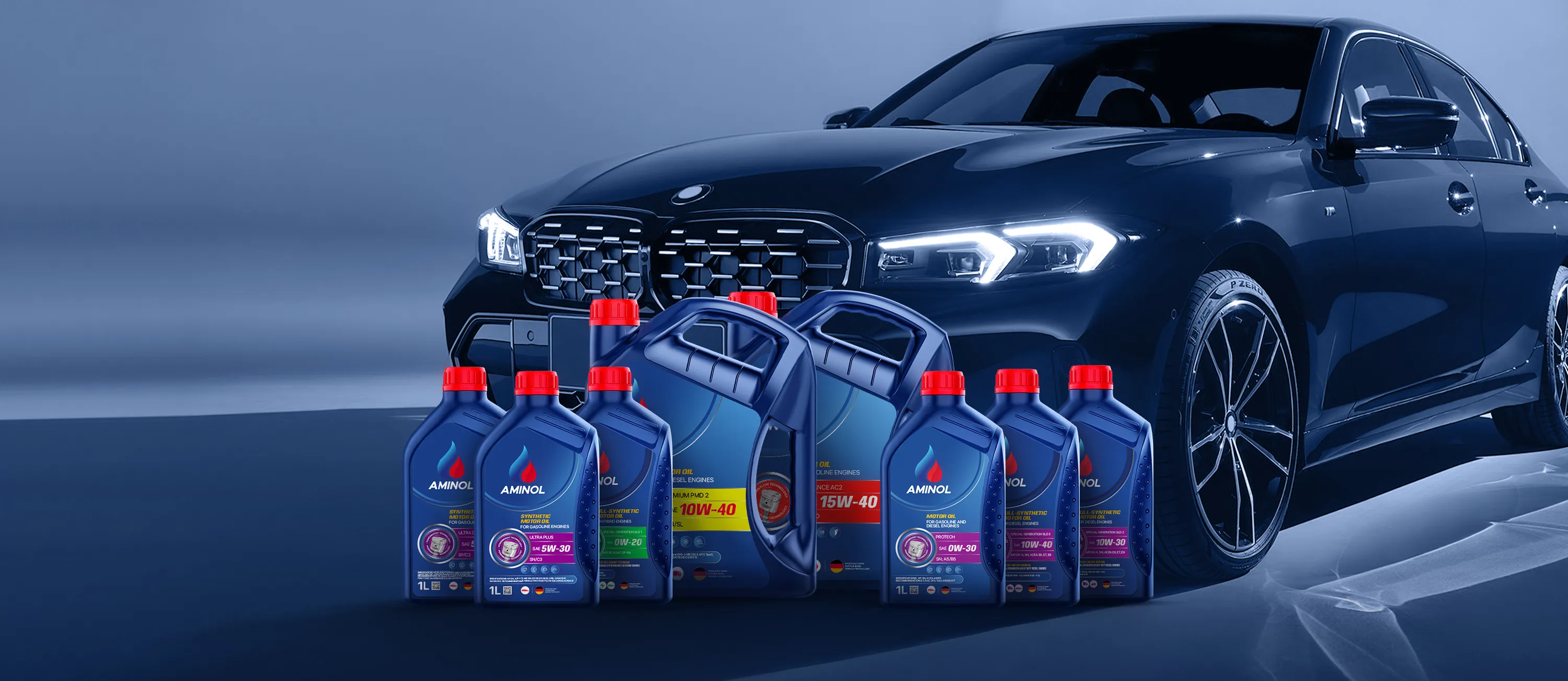 Passenger car lubricants banner